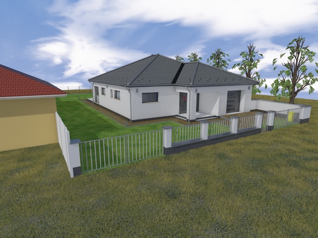 Külső látványterv – nappal (1)