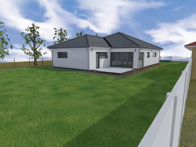 Külső látványterv – nappal (2)